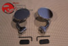 Chevy Ford Mercury Mopar 3" Peep Mirrors Hot Rat Street Rod Car Pickup Truck