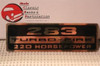 Chevy Impala Nova Chevelle 283 Turbo-Fire 220 Hp Valve Cover Decals Two W/Order