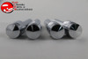 Chrome Engine Piston Head Door Lock Knob Custom Car Truck Hot Rat Street Rod