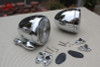 Chrome Dummy Outside Mounted Spot Lights Custom Pickup Vintage Classic Car Pair