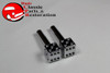 Chrome Dice Door Lock Latch Knobs Custom Truck Hot Rat Street Rod