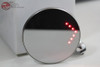 Curved Arm Reaview Outside Door Peep Mirror Led Turn Signal Arrow Hot Rat Rod