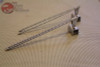 Custom Hot Rat Street Rod Cat Whisker Chrome Curb Feelers Chevy Ford Truck Pair
