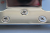 Custom Motorcycle Chrome Rear Fender Tail Light Lamp Bracket Pontiac Style New