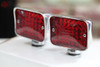 Custom Truck Hot Rat Street Rod Tail Lamp Auxillary Marker Clearance Lights Pair