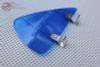 Custom Vintage Style Car Vent Wing Window Blue Air Breeze Wind Deflectors