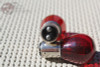 Dual Filament Red Glass Park Turn Brake Direction Tail Light Lamp 1157 Bulbs Rod