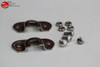 Early Ford Car Truck Model A Stainless Steel Radiator Support Rod Brackets Pair