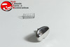 Ford Lincoln Mercury Door Lock Cylinder Flip Cover Stainless Steel Bezels Spring