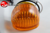 Guide Style Headlight Black Led Turn Signal Marker Light Housing Amber 1157 New