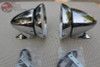 Gt Talbot Shelby British Style Fender Door Mounted Race Racing Mirrors Chrome