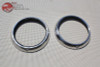 Headlight Headlamp Stainless Steel Bezels O Rings Clips Chevy Car Truck Pickup