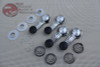 Inside Door Quarter Rear Window Regulator Cranks Kit Set Washer Plates Springs