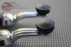 Manual Window Crank Door Requlator Handles Pair Black Knobs Chevy Gm Car Truck