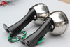 Model A Hot Rat Rod Tail Lamp Lights Stop Lens Black Bracket Stalk Custom Truck