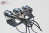 Mini Outside Tri Marker Light Set Visor Bolt On Custom Truck Hot Rat Rod Red New