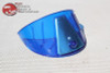 Motorcycle Headlight Blue Visor Shield 7" Indian Hog Chopper Harley Yamaha Honda