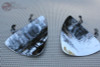 Outside Air Flow Wind Breeze Deflectors Vent Window Accessory Vintage Car Chrome