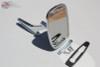 Pair Chevy Rectangle Ribbed Base Outside Rearview Door Mounted Mirrors Set New