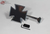Outside Rear View Maltese Cross 4" Peep Mirror Straight Arm Hot Rat Rod Truck Pr