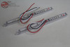 Red Led Clear Lens Dual Function Glo Light Bars Custom Car Truck Motorcycle Pair
