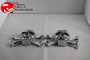 Skull Crossbone Chrome Accents Custom Truck Hot Rat Rod Ornament Emblem Body New