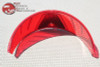 Red Plastic Headlight Headlamp Visor Bulb Trim Poker Golf Hat Cover Custom Car