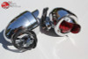 Small Mini Red Marker Lights W Visor Chrome Custom Car Truck Hot Rod Chevy Ford
