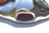 Stainless Clam Shell Tail Pipe Exhaust Deflector Shield Custom Car Truck Hot Rod
