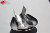 Stainless Clam Shell Tail Pipe Exhaust Deflector Shield Custom Car Truck Hot Rod