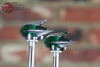 Telescopic Led Green Light Up Art Deco Front Fender Guides Clamp On Vintage Car