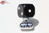 Steering Wheel Clamp On Black Dice Suicide Brody Spinner Knob Hot Rat Rod Truck