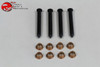 61-68 Chevy Impala Fullsize 2 Door Car Door Hinge Pins Bushings Repair Kit New