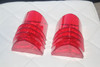 1954 Mercury Tail Light Lamp Lens Set Pair Right Left Hand Red New Pair