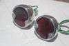 1932 Ford Duolamp Tail Light Assemblies License Lamp 6 Volt Right Left Hand