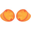 1970 70 Chevrolet Chevy El Camino LH RH Plastic Park Light Lenses Pair