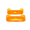 1966 66 Chevrolet Chevelle El Camino Park Light Lamp Lenses Pair