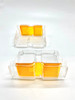 1971 Chevrolet El Camino Clear Front Amber Side Park Light Lenses Pair