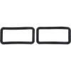 1967-68 Chevrolet Camaro RS Housing To Body Back Up Lens Rubber Gaskets Pair