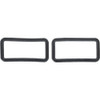 1967-68 Chevrolet Camaro RS Housing To Body Back Up Lens Rubber Gaskets Pair