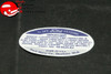 35 36 37 38 39 40 Ford Truck Oil Bath Air Cleaner Decal Part # 48-9625-B2