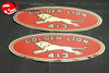 59 Chrysler Golden Lion 413 Valve Cover Decals - Set Of Two