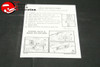 67 Belvedere Coronet Charger Jack Instructions Decal Mopar Part # 2461136G