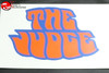 70 Pontiac Gto "The Judge" Deck Lid Trunk Decal 8"X5" Orange