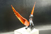 Flying Swan 40'S 50'S Hood Ornament Custom Hot Rod Truck Amber Wings