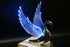 Flying Swan 40'S 50'S Hood Ornament Custom Hot Rod Truck Clear Wings Variety Led