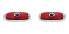 41-48 Chevy Flush Body Mount Led Blue Dot Tail Lights Custom Truck Hot Rat Rod