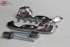 70 71 72 Chevelle Outside Exterior Chrome Door Handles Pair w Push Buttons New
