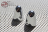 Chrome Wiper Arm Motor Cover Cap Bezel Bullets Custom Car Pickup Truc Hotrod .55