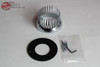 59 Cadillac Style Tail Lamp Light Flush Mount Chrome Bezels Hot Rod Truck Custom Set of 3